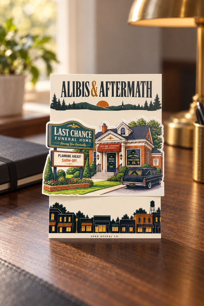 Last Chance Funeral Home Sticker