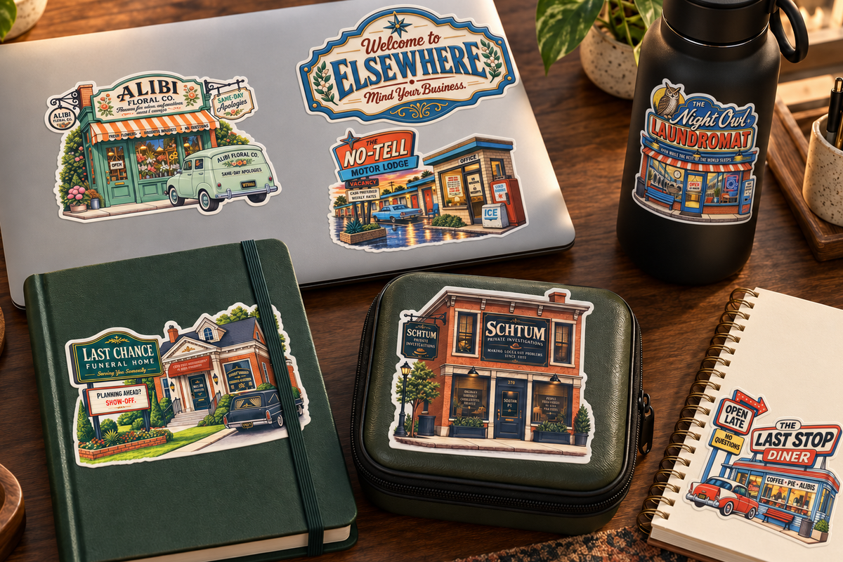 Complete Elsewhere Sticker Set